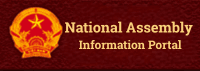 Cổng thông tin Quôc hội ( English)